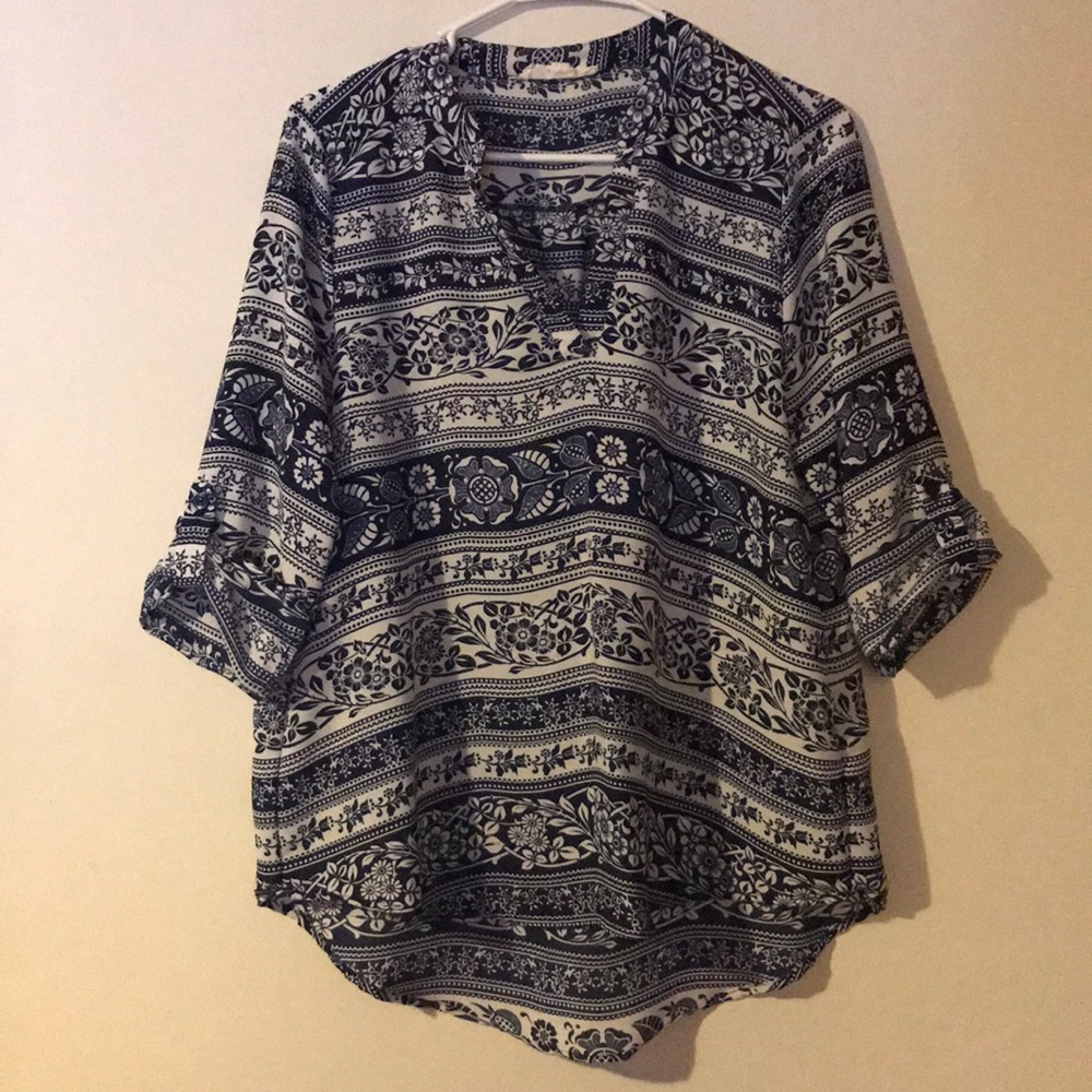 3/4 sleeve Blouse